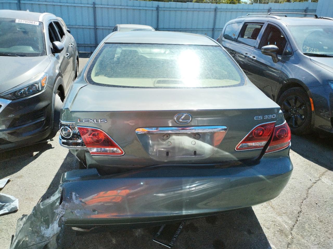 2005 Lexus Es 330 VIN: JTHBA30GX55138884 Lot: 65820404