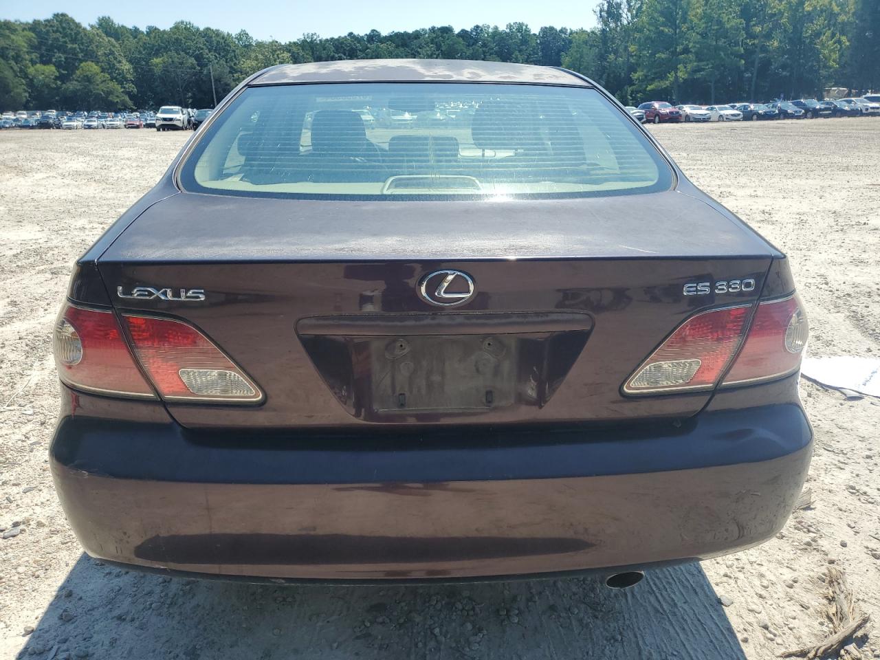 2004 Lexus Es 330 VIN: JTHBA30G845017611 Lot: 67358554