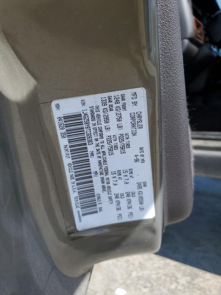 1996 Jeep Grand Cherokee Laredo VIN: 1J4GZ58Y8TC326363 Lot: 66592654