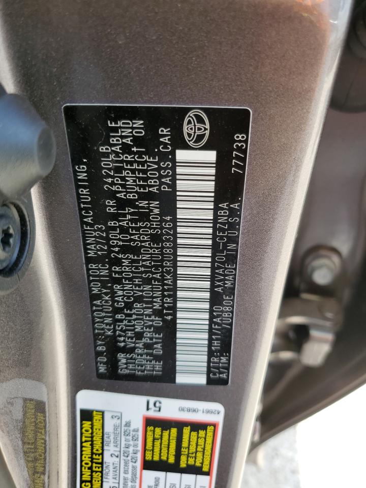 4T1R11AK3RU883264 2024 TOYOTA CAMRY - Image 12