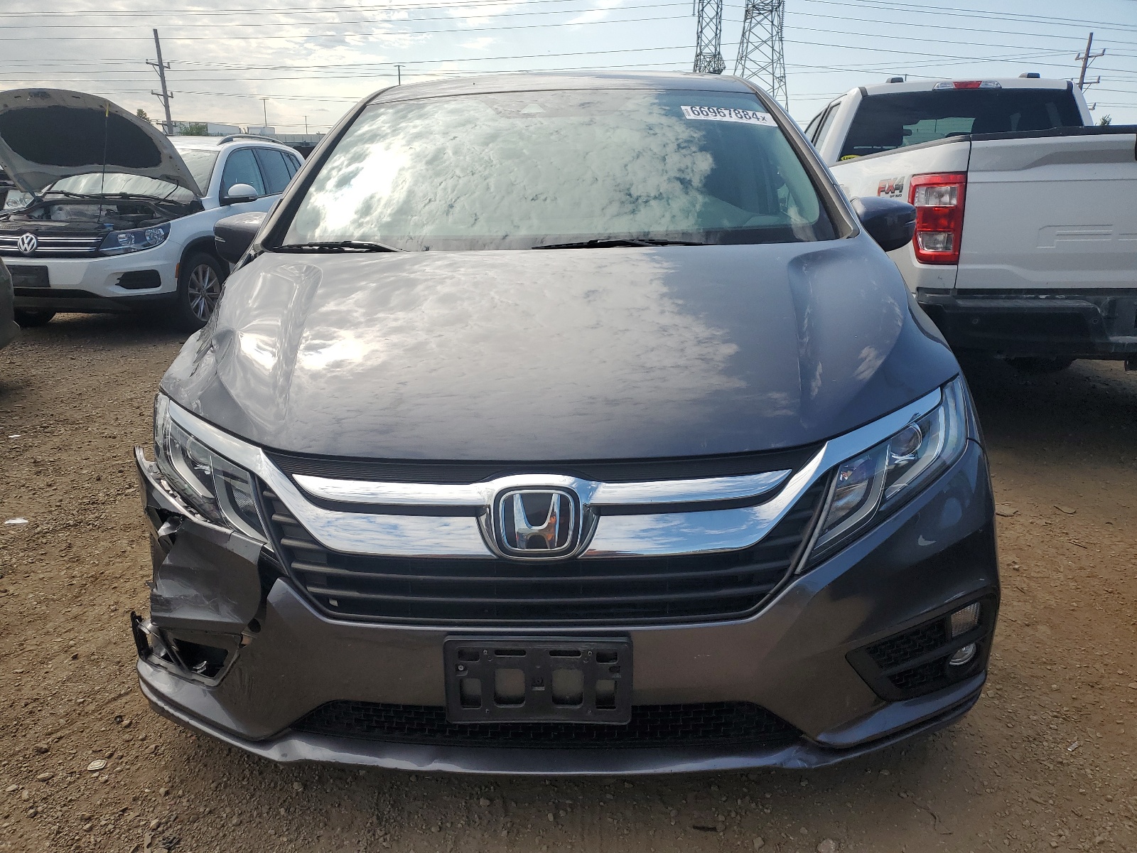 2019 Honda Odyssey Ex vin: 5FNRL6H56KB034353