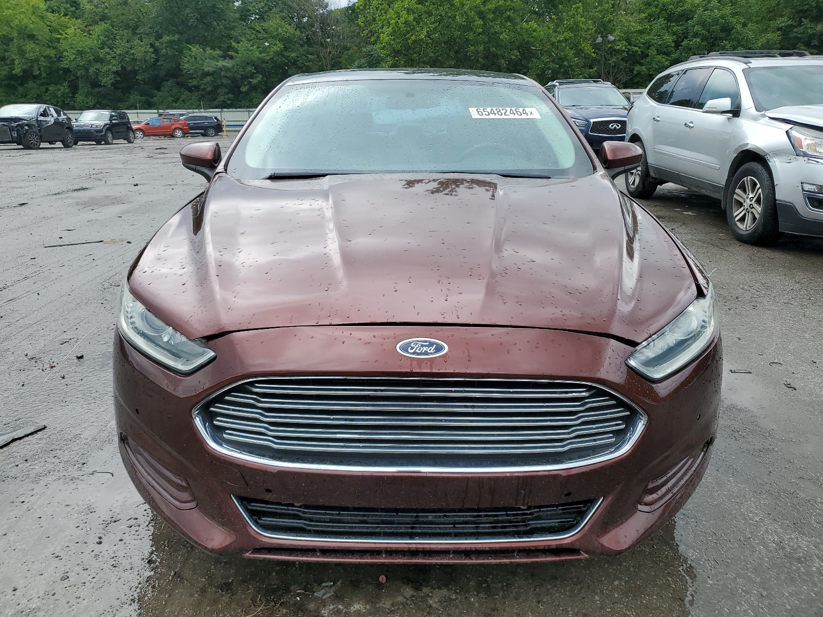 2016 Ford Fusion S vin: 3FA6P0G76GR249377