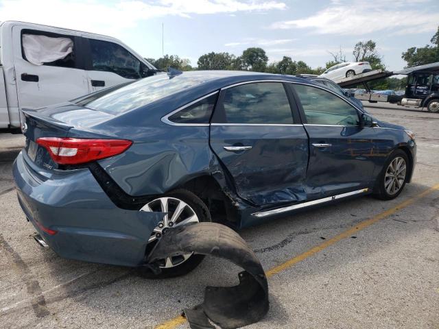  HYUNDAI SONATA 2017 Granatowy