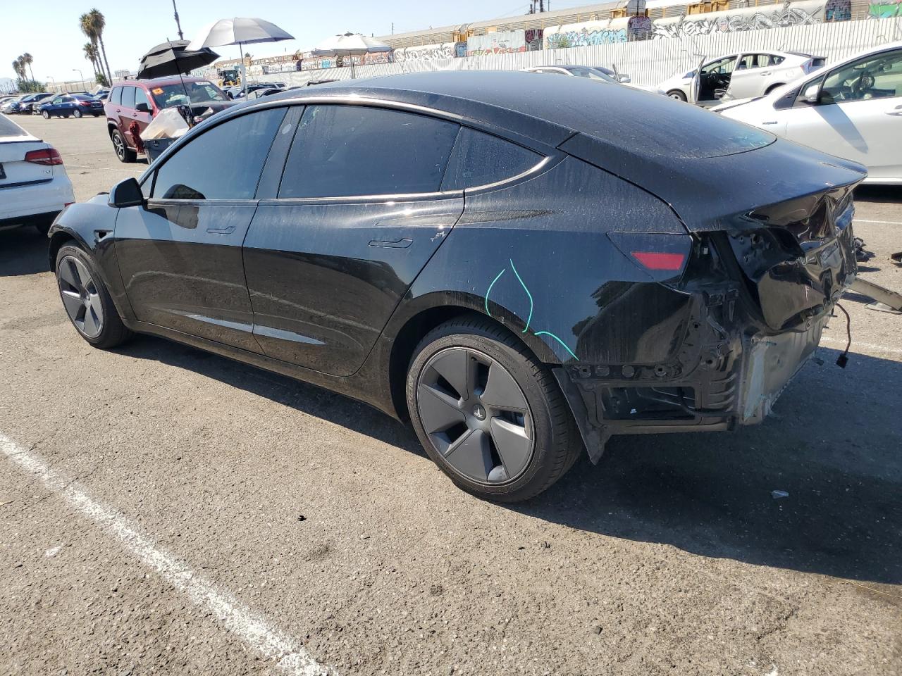 VIN 5YJ3E1EA5PF483227 2023 TESLA MODEL 3 no.2