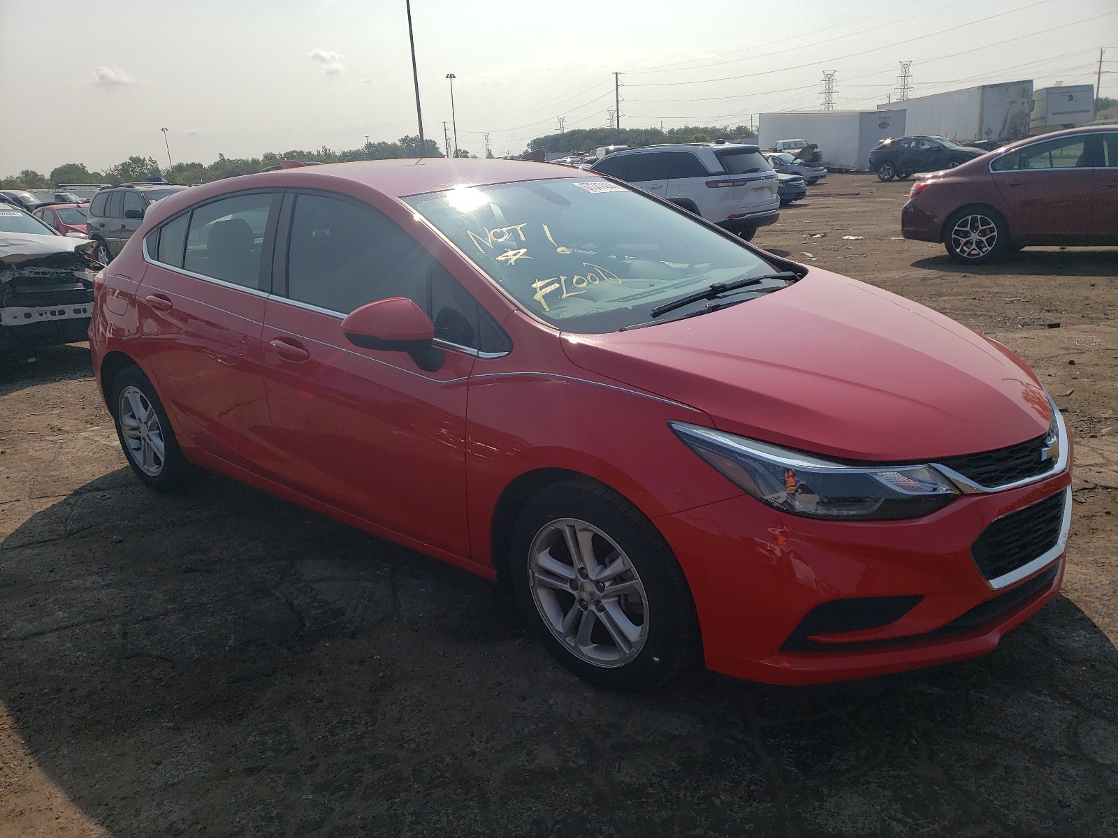 3G1BE6SM9JS597035 2018 Chevrolet Cruze Lt