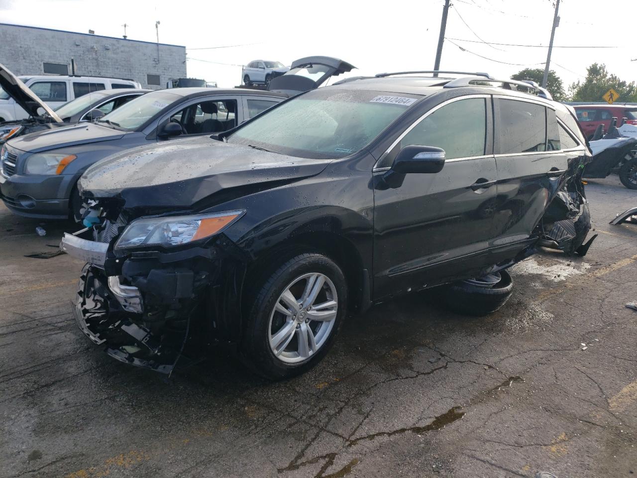 VIN 5J8TB4H51EL007285 2014 ACURA RDX no.1