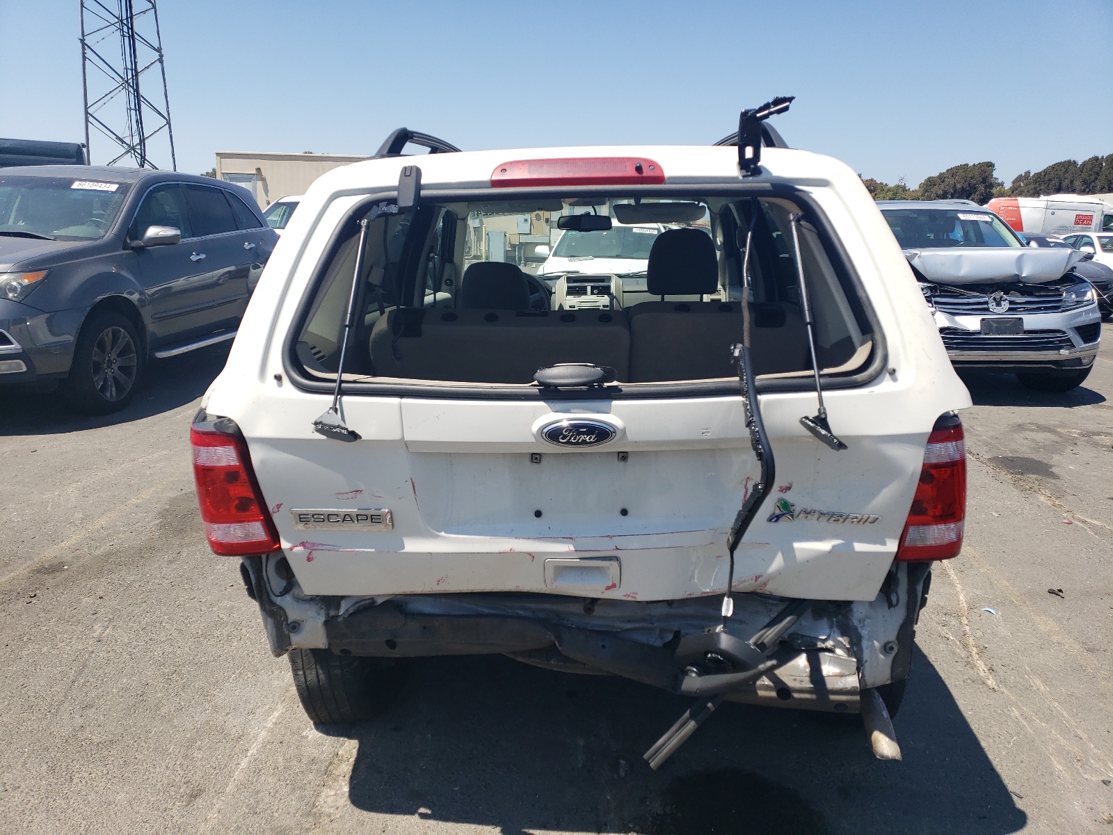 1FMCU5K30BKA94065 2011 Ford Escape Hybrid