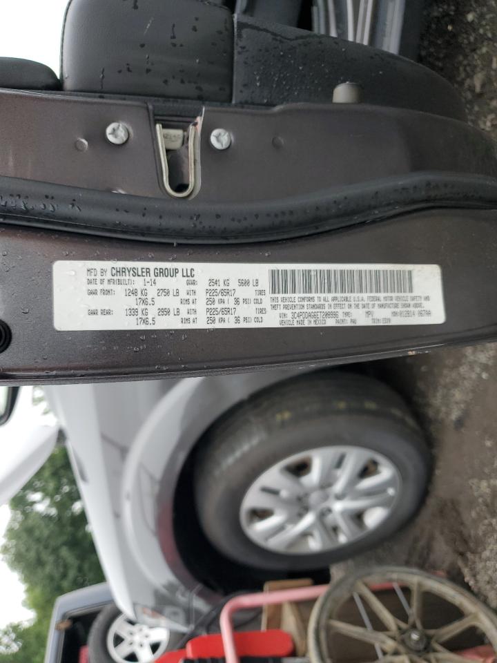 2014 Dodge Journey Se VIN: 3C4PDDAG6ET208996 Lot: 68079814