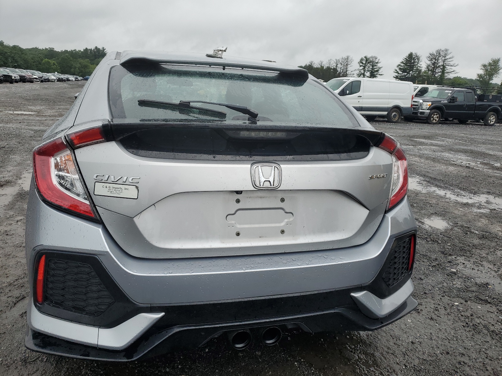 SHHFK7G49JU226321 2018 Honda Civic Sport