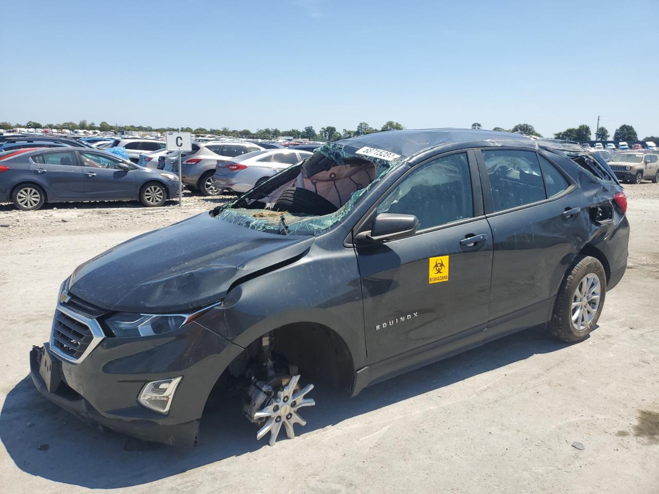 2020 Chevrolet Equinox VIN: 2GNAX5EV5L6141781 Lot: 68715284