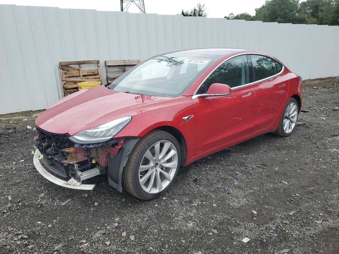 5YJ3E1EB6JF065758 2018 TESLA MODEL 3 - Image 1