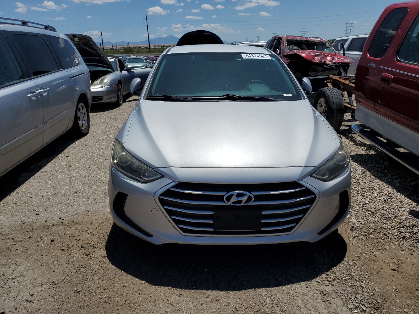 2017 Hyundai Elantra Se vin: KMHD74LF9HU182933