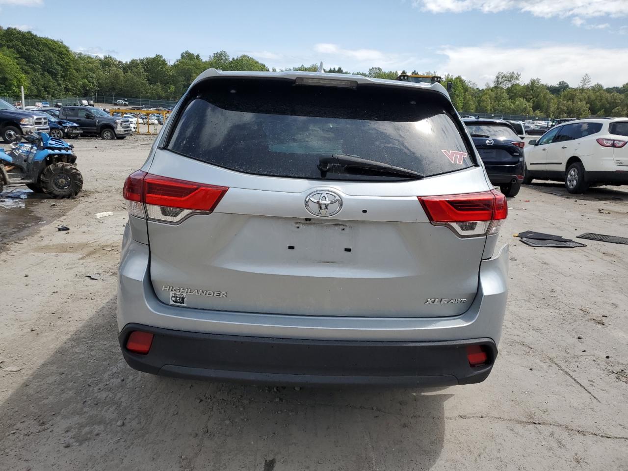 2019 Toyota Highlander Se VIN: 5TDJZRFH2KS579715 Lot: 68159204