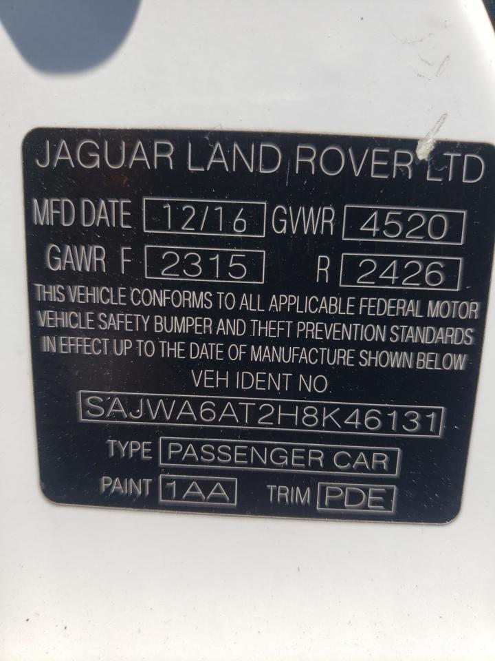 SAJWA6AT2H8K46131 2017 Jaguar F-Type