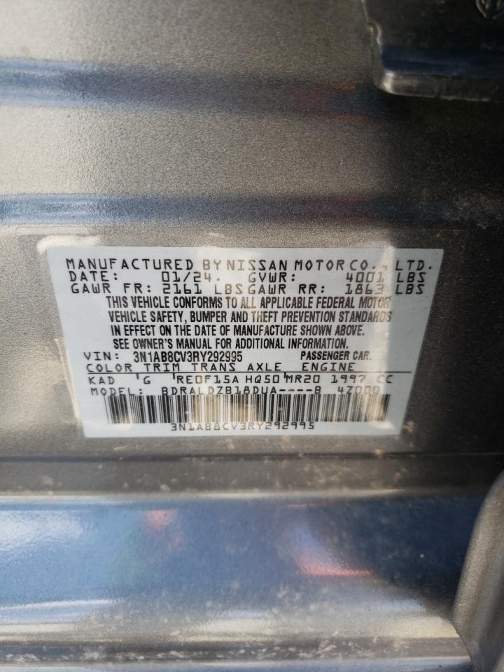 3N1AB8CV3RY292995 2024 Nissan Sentra Sv