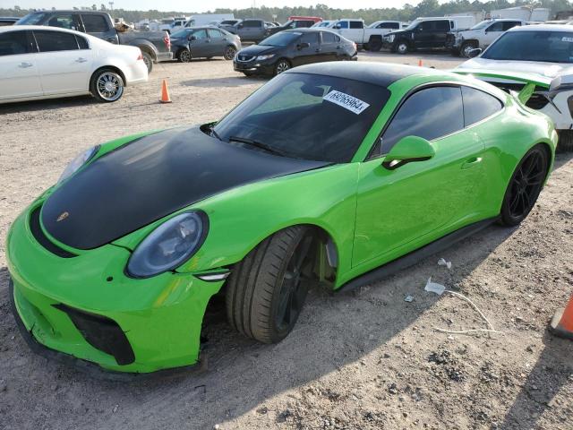  PORSCHE 911 2018 Зелений