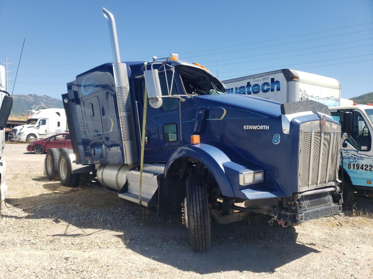 2013 Kenworth Construction T800 იყიდება Farr West-ში, UT - Rollover