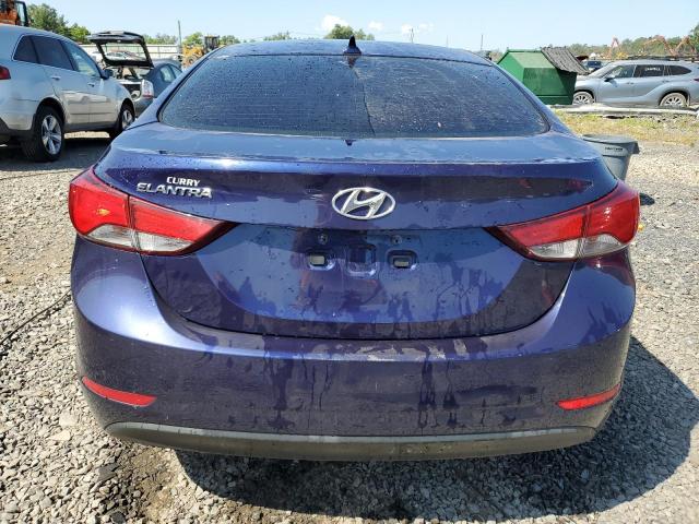  HYUNDAI ELANTRA 2014 Granatowy