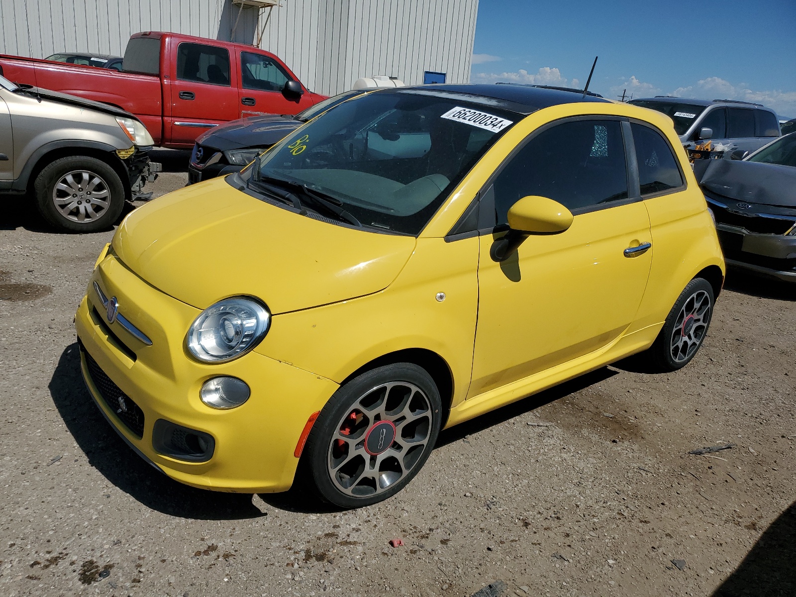 2012 Fiat 500 Sport vin: 3C3CFFBR1CT340344