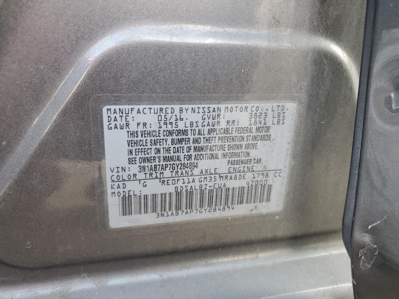 2016 Nissan Sentra - Image 12