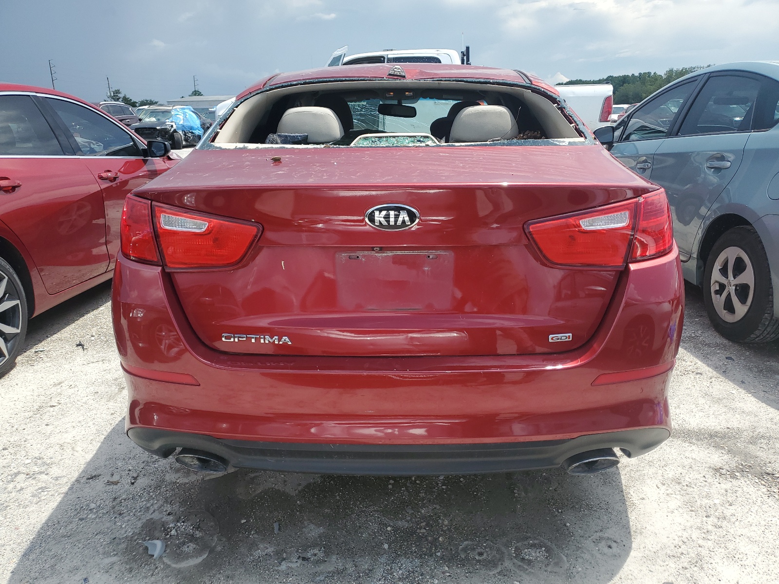 5XXGM4A7XEG289917 2014 Kia Optima Lx