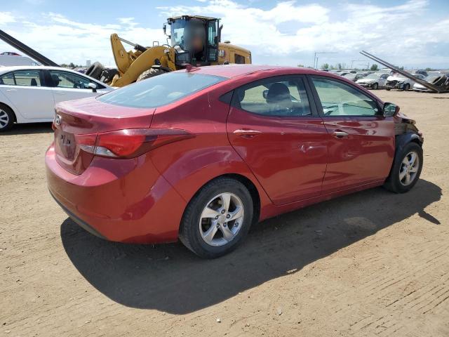  HYUNDAI ELANTRA 2015 Czerwony