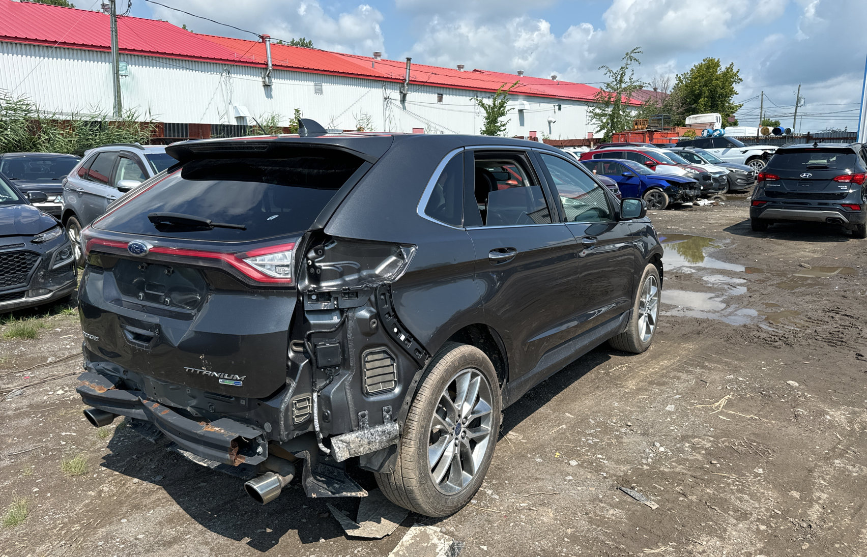 2016 Ford Edge Titanium vin: 2FMPK4K97GBB28347