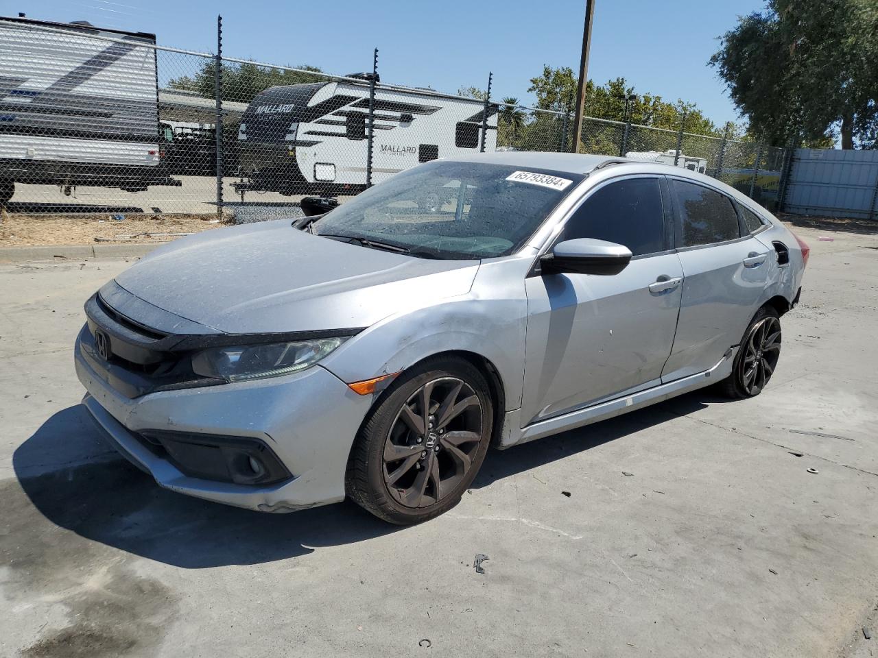 19XFC2F87KE212821 2019 HONDA CIVIC - Image 1