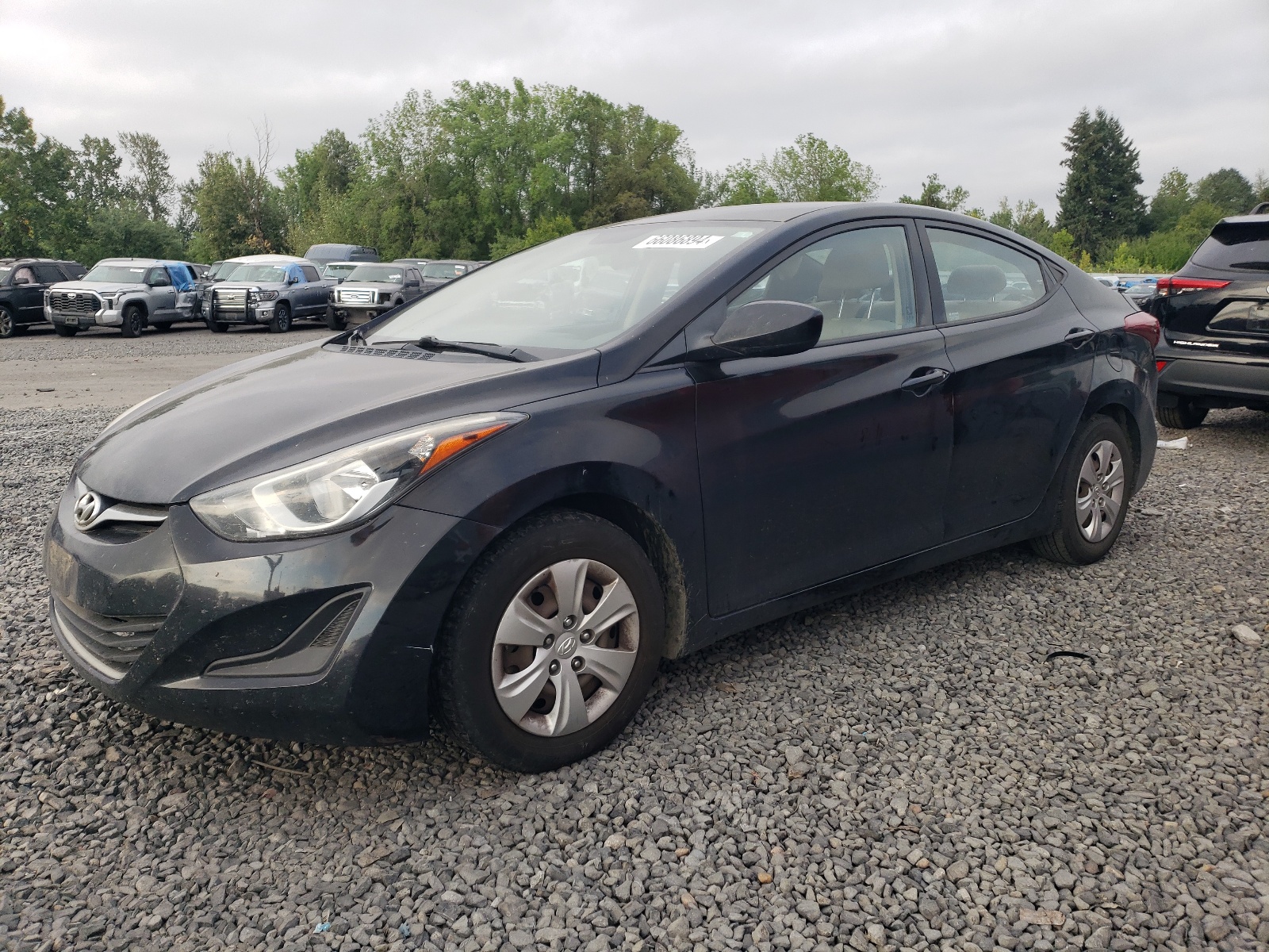 2016 Hyundai Elantra Se vin: KMHDH4AE6GU646007