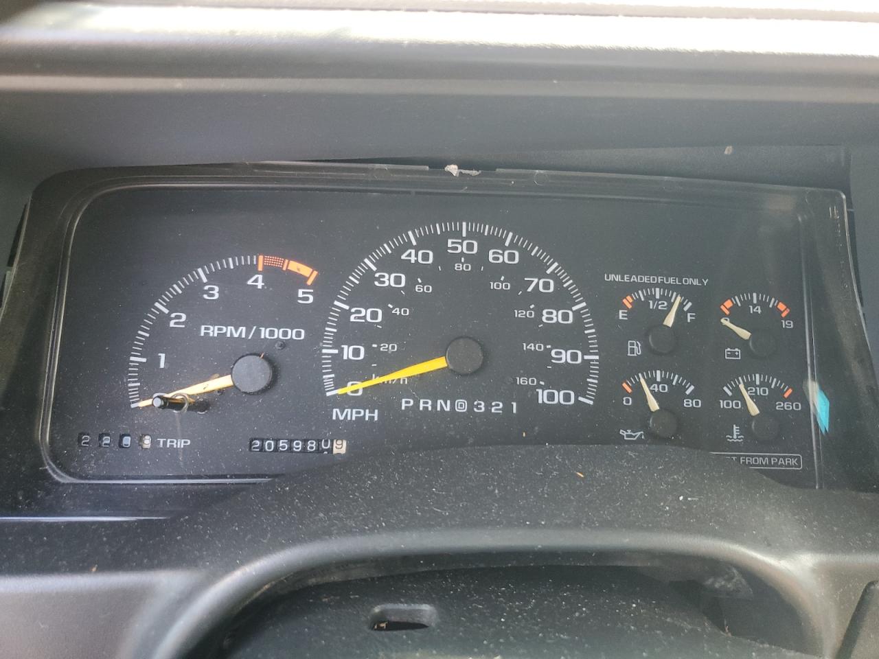 1GKEK18K2SJ700616 1995 GMC Yukon