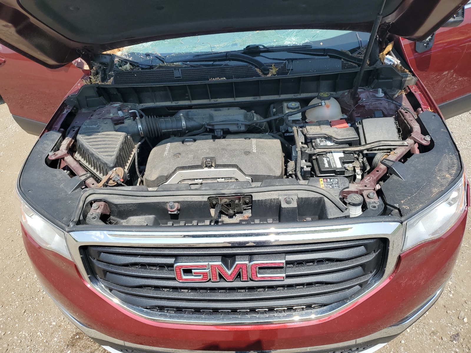 1GKKNKLA3HZ160069 2017 GMC Acadia Sle