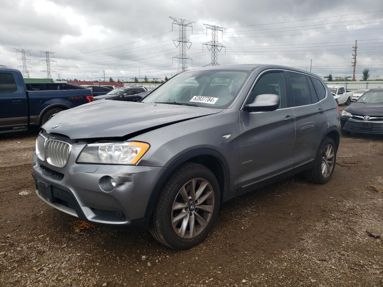 VIN 5UXWX9C57E0D34312 2014 BMW X3 no.1