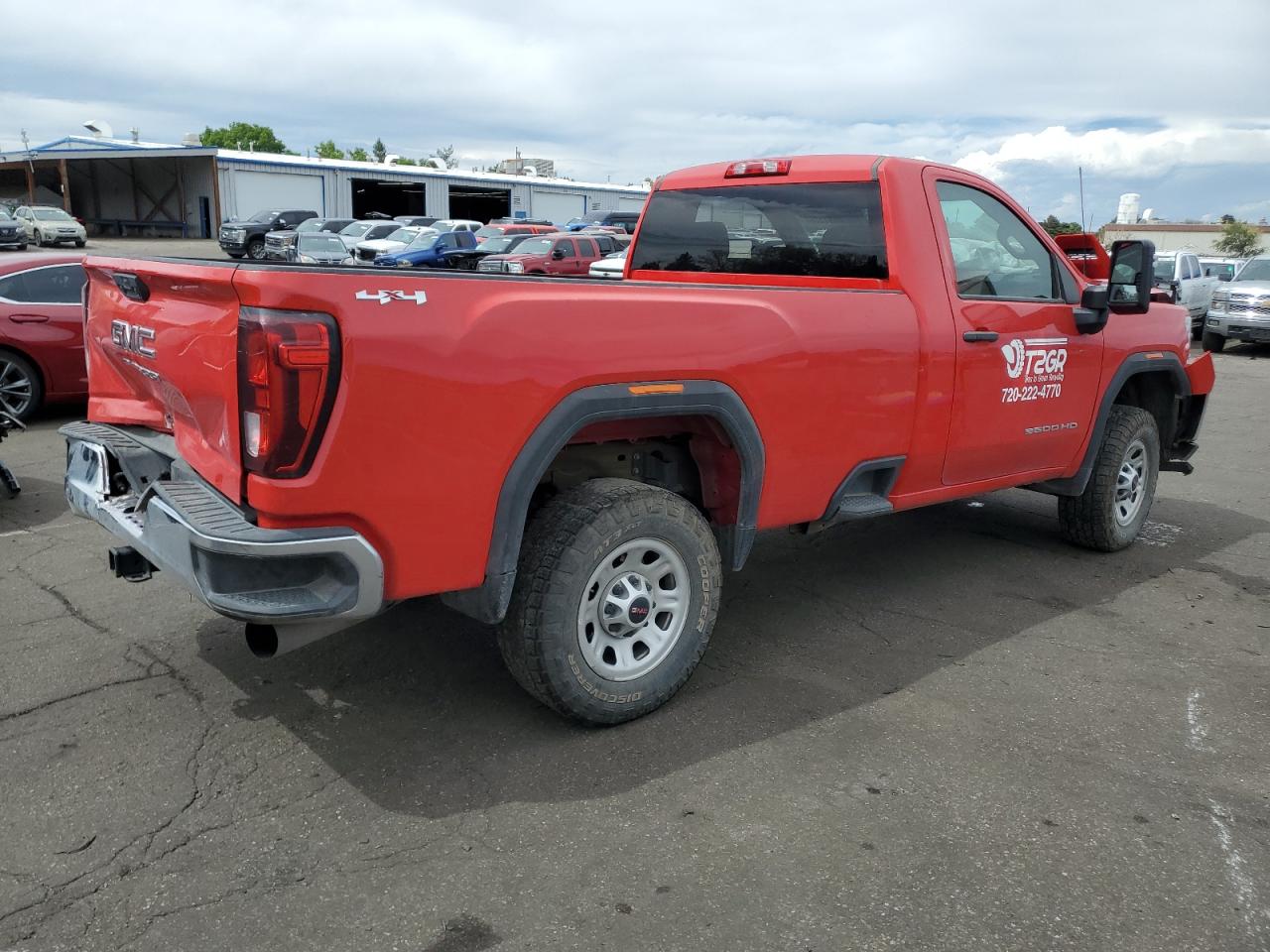 VIN 1GT39SEY0NF345448 2022 GMC SIERRA no.3