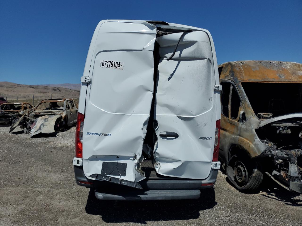 2021 Mercedes-Benz Sprinter 2500 VIN: W1Y4DCHY5MT077125 Lot: 67179104