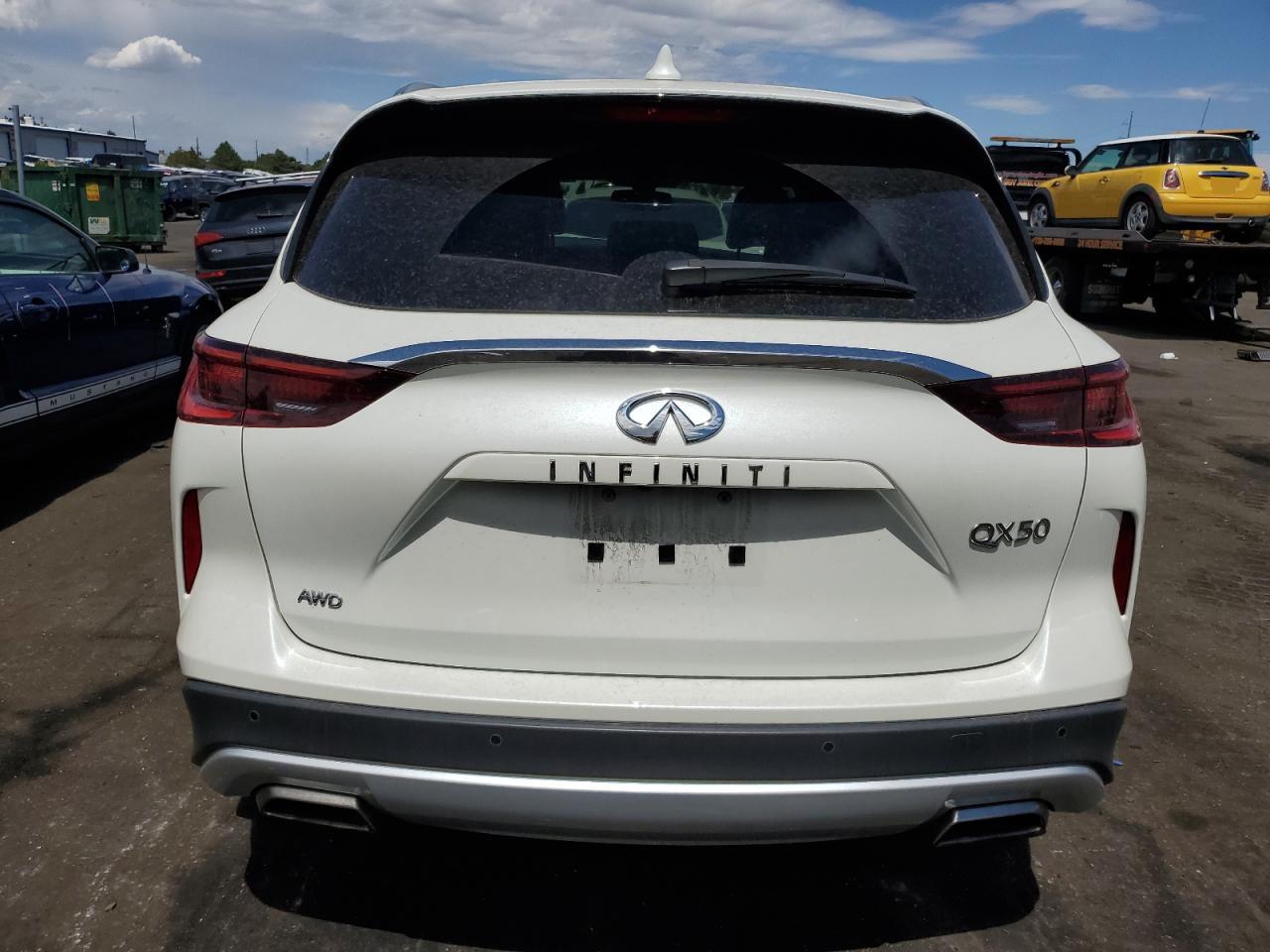 2022 Infiniti Qx50 Luxe VIN: 3PCAJ5BB5NF115845 Lot: 66607914