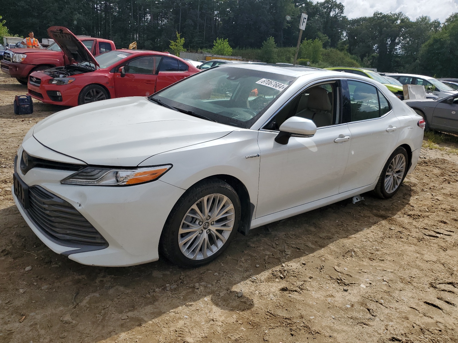 2019 Toyota Camry Hybrid vin: 4T1B21HKXKU014185