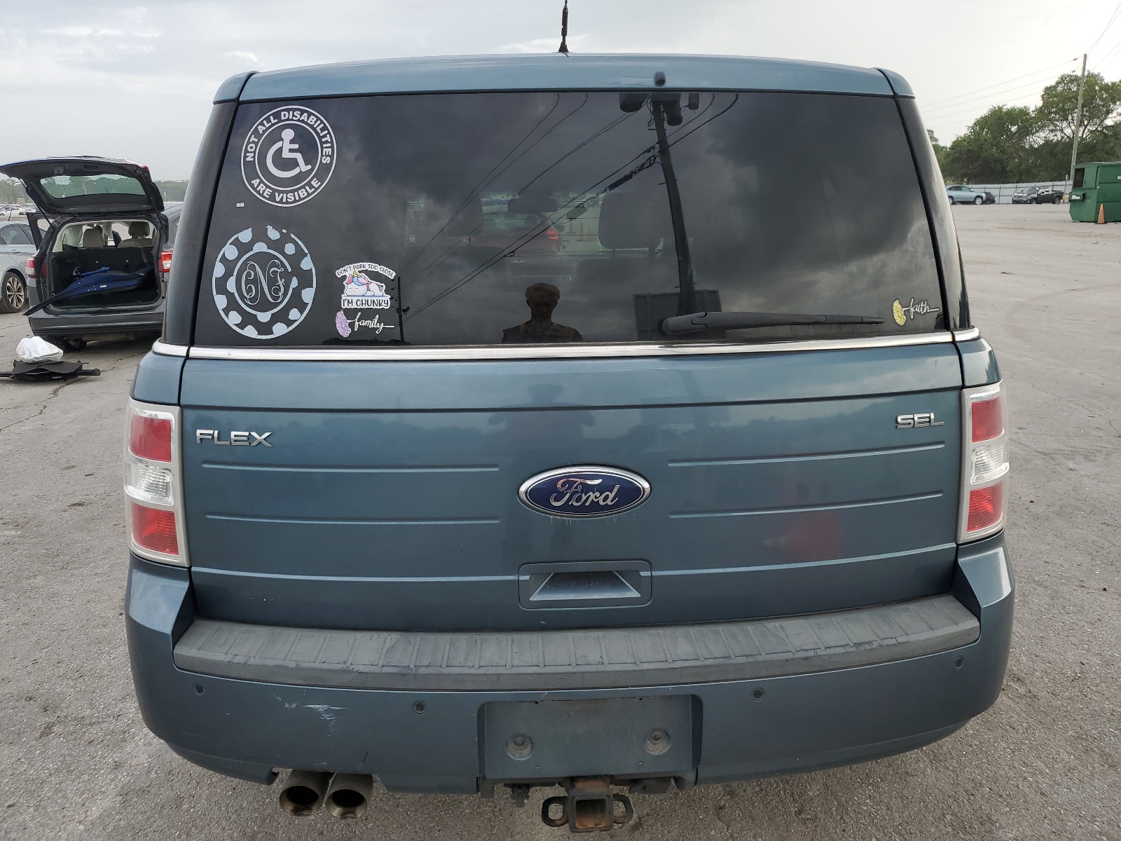 2FMGK5CC1ABA20748 2010 Ford Flex Sel