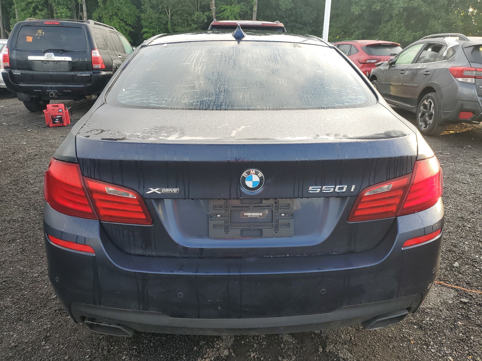 2013 BMW 550 Xi vin: WBAFU9C55DDY71448