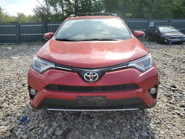 Parquets TOYOTA RAV4 2016 Czerwony