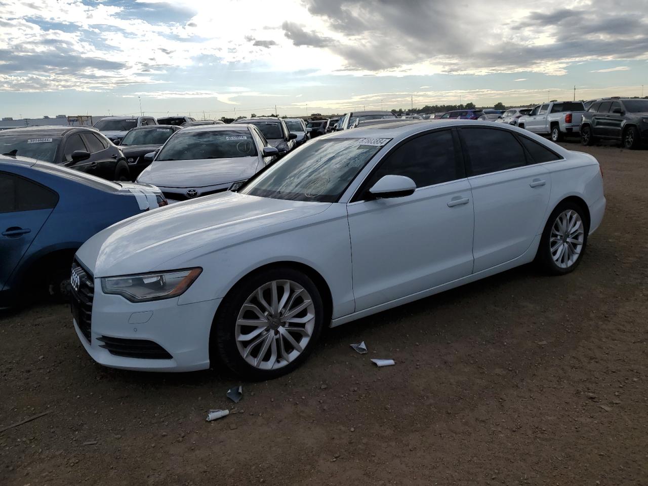 2012 Audi A6 Premium Plus VIN: WAUDFAFCXCN170541 Lot: 67803884