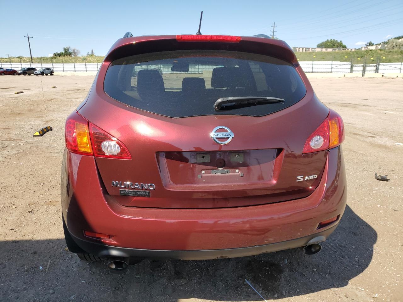 2009 Nissan Murano S VIN: JN8AZ18W39W125114 Lot: 69972564