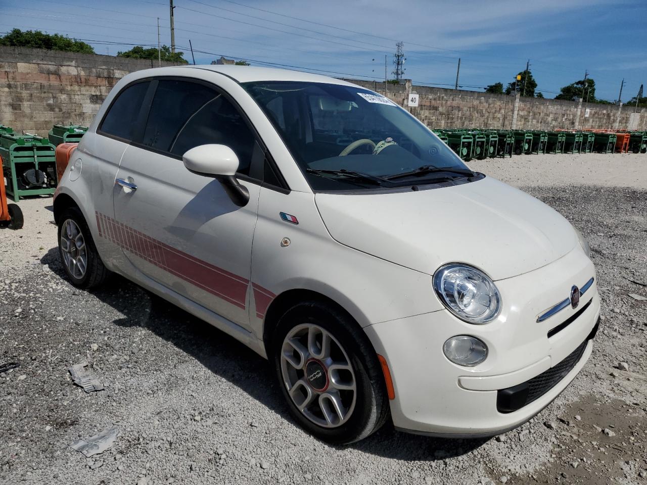 2013 Fiat 500 Pop VIN: 3C3CFFAR9DT651877 Lot: 65410624