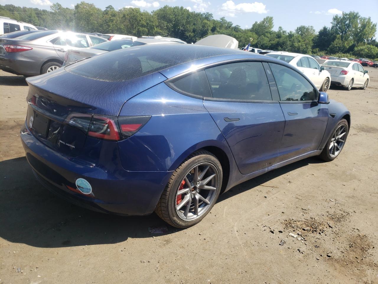 2022 Tesla Model 3 VIN: 5YJ3E1EB7NF188460 Lot: 68056004