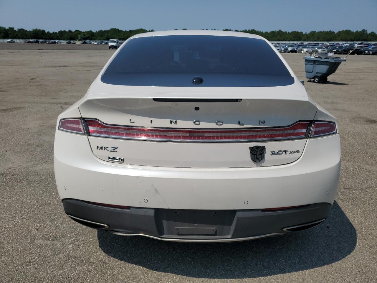 2017 Lincoln Mkz Select VIN: 3LN6L5D96HR612623 Lot: 65655644