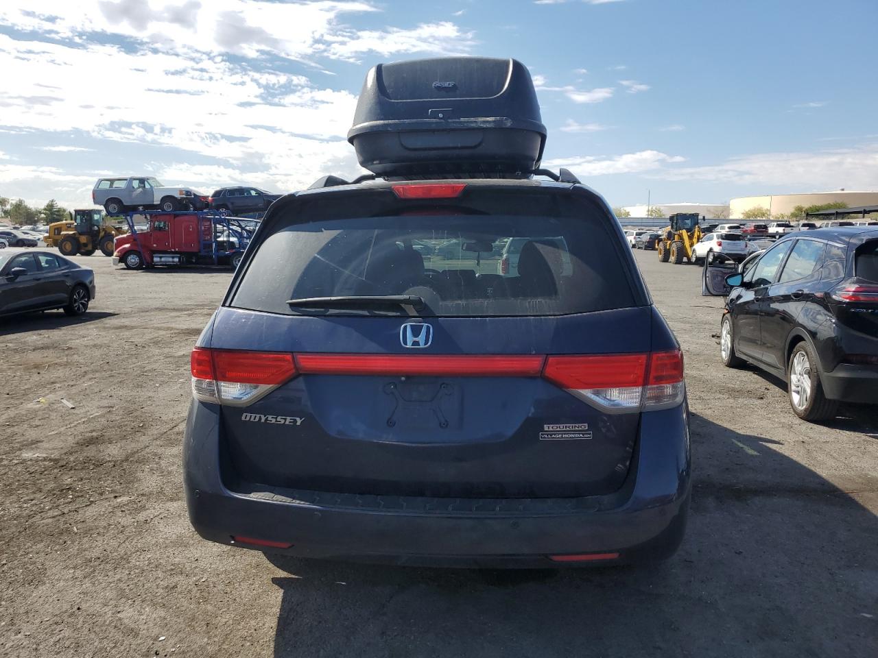 2014 Honda Odyssey Touring VIN: 5FNRL5H94EB501495 Lot: 69658384