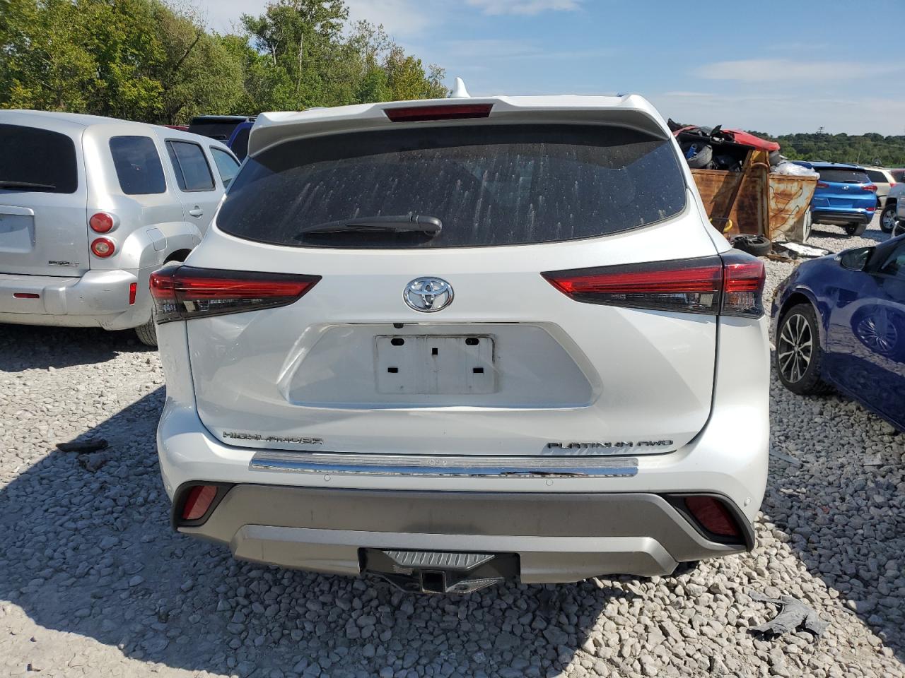 2022 Toyota Highlander Platinum VIN: 5TDFZRBH4NS224514 Lot: 68119384