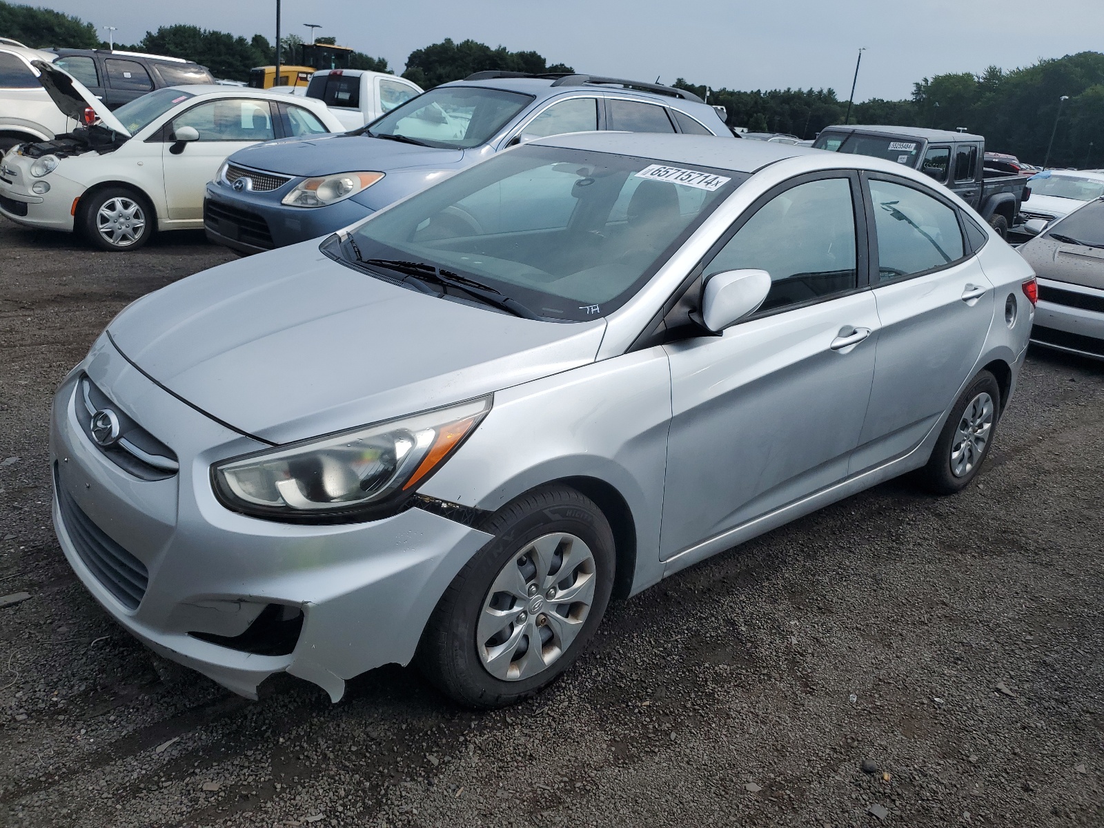 2017 Hyundai Accent Se vin: KMHCT4AE1HU279125