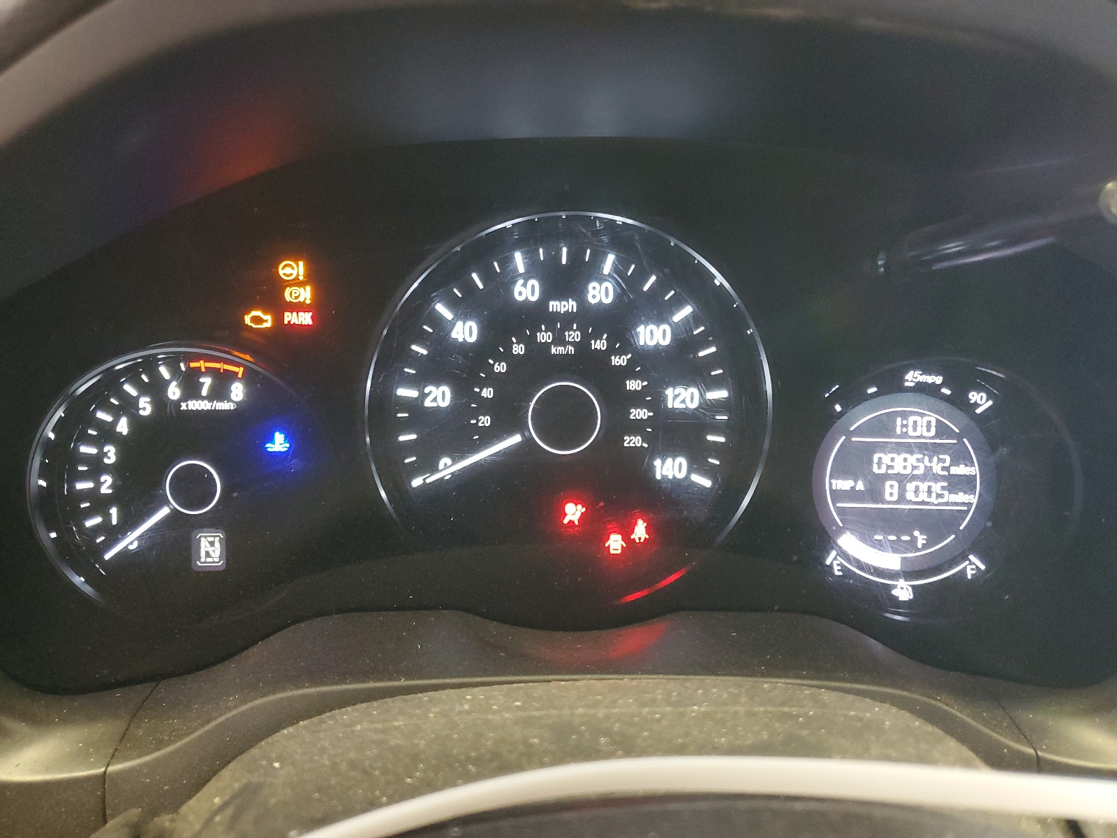 3CZRU5H31GM714048 2016 Honda Hr-V Lx