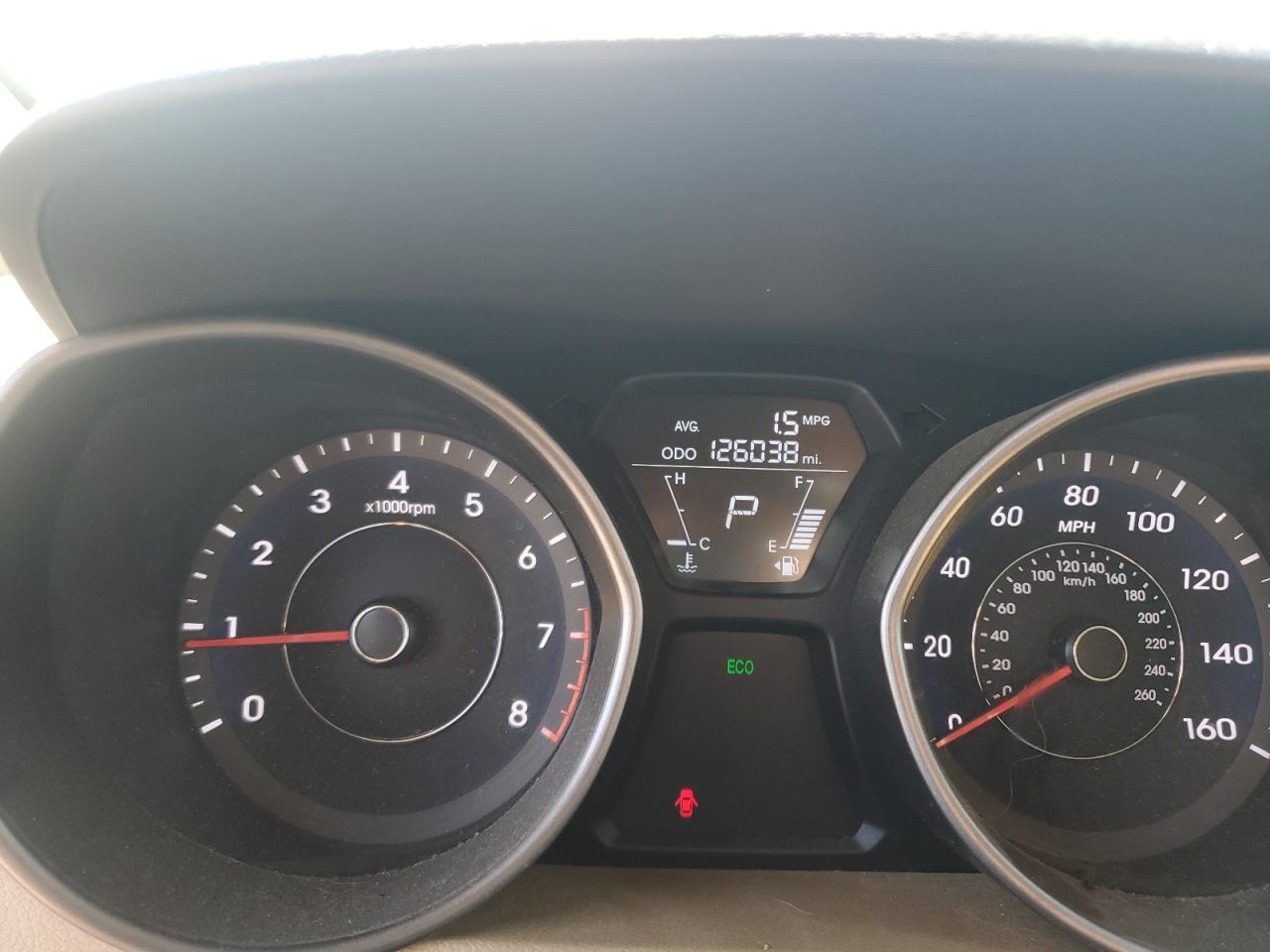 2013 Hyundai Elantra Gls VIN: 5NPDH4AE1DH174163 Lot: 65665314