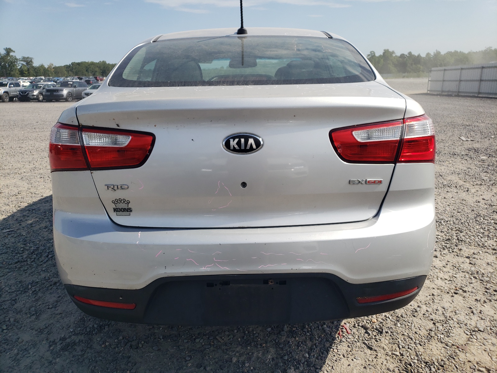 KNADN4A33D6230151 2013 Kia Rio Ex